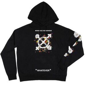 NWT UrbanCooLab G. Easy Mind Has No Gender Black Hoodie - Sizes S, M, L